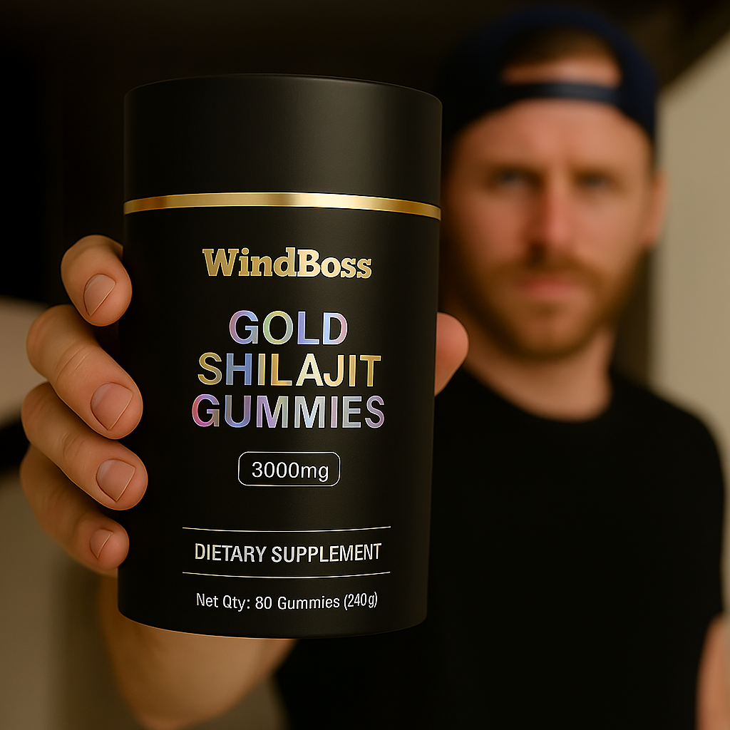 Shilajit® – Recupera tu energía y vitalidad masculina con solo 2 gomitas al día 🍃